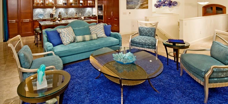 Ocean's Invitation Living Room Suite